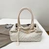 Fashion new foreign style retro matte large capacity commuting shoulder underarm bag portable large bag women