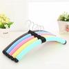 10pcs Flexible Multicolor Foam Hangers Clothing Storage Rack For Home Use