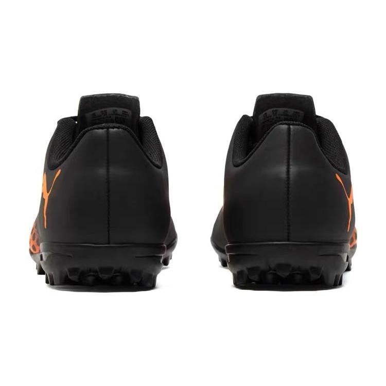 (GS) PUMA Spirit 3 TT JR Football Shoes 'Black Orange' Kids' 106072-04