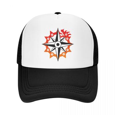 Mode Unisex Dragon Sin Of Wrath The Seven Deadly Sins Trucker-Mütze, verstellbare Baseballkappe für Erwachsene, Sport-Snapback-Hüte