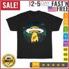 UFO Egg Abducting Bacon - Funny Breakfast Food Lover Egg Day T Shirt Men Women