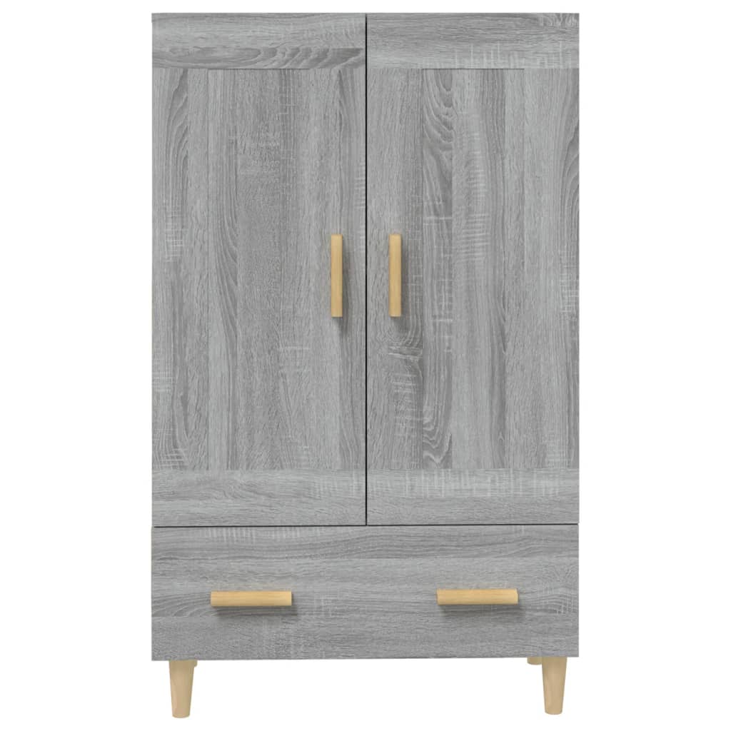 Highboard Gray Sonoma 70x31x115 cm Particleboard