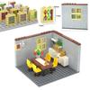 Thick Wall Figures Bricks Leduo 98283 15533 DIY 1x2 1x3 1x4 1+2 Dots Building Up Modules Educational Tool House Contruction Play Kits