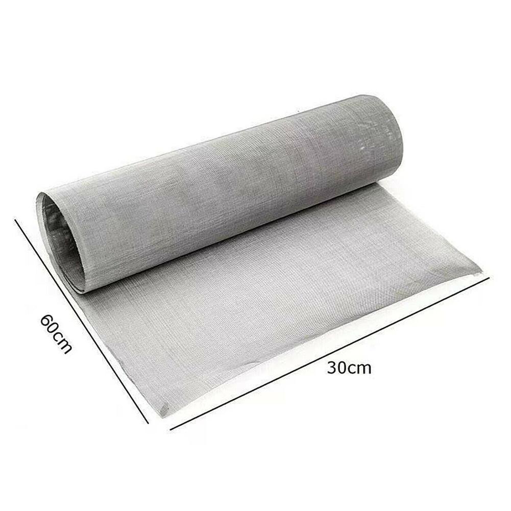 

30X60cm 100 Mesh Stainless Steel Woven Cloth Screen Wire Filter Sheet Wood Burning Stove Vent Drain Cover Multifunction China Mainland