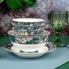Tang Hui Nordic Green Wilds Bone China Dinnerware Set