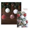 12pcs/box 7CM Christmas Ball Foam Foam Ball Crafts Gift Xmas Tree Hanging Pendant  New Year