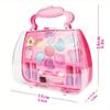 Kids Makeup Kit for Girl Washable Kids Makeup Kit Girl Toys Real Little Girls Makeup Kit for Kids Children Princess Play Makup
