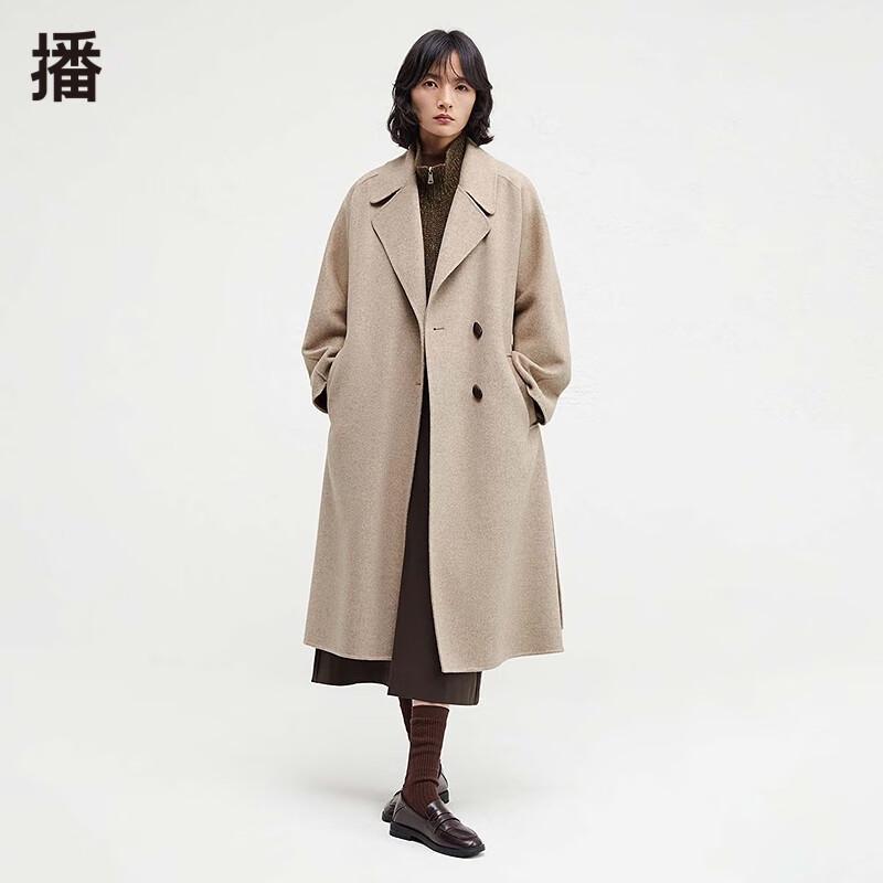 

Women s Mid-Length Wool Blend Overcoat M