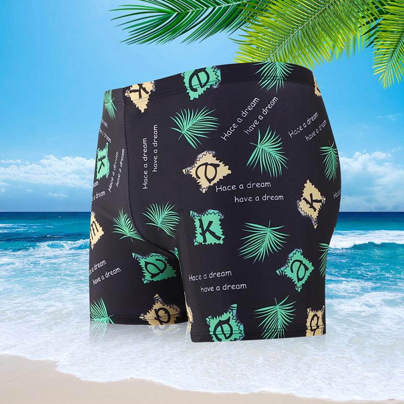 

Мужские плавки больших размеров с цифровым принтом - Пляжные фитнес боксеры-слипы 5XL