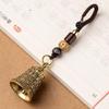 Brass Sutra Bell Keyring Pendant for Keychain Home Store Handbag Backpack Decors