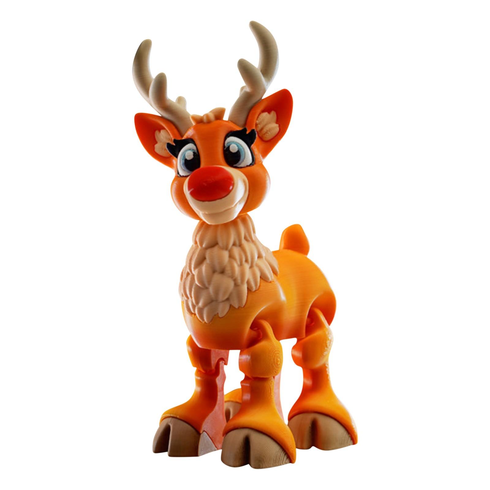 

3D-печатная модель украшения для создания рождественской атмосферы дома, игрушки, рождественские подарки