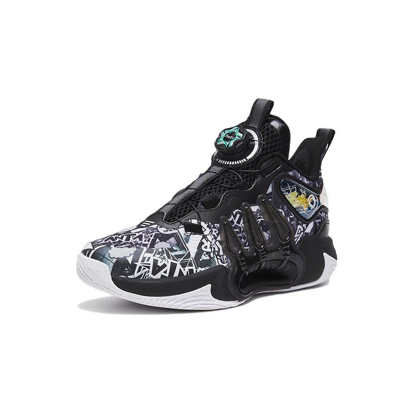 Anta Kids Crazy 2.0 Comfortable Daily Performance Anti-Slip Shock Absorbing Durable Mid-Top Basketball Shoes Kids Basketball Shoes 312311120-3