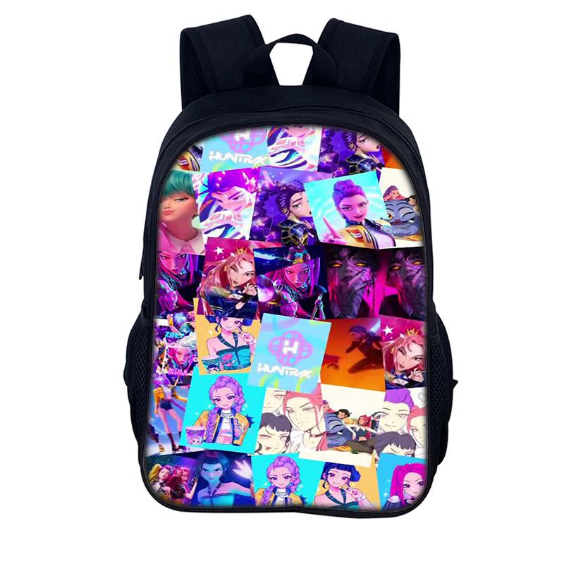 K-Pop Dämonenjäger Kinderrucksack, 16-Zoll Schülerrucksack CLE