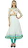 Bimba Women's Net Anarkali Kurta Kurti Indian Ethnic Designer Wear Dress