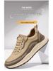 Men's McQueen White Slip-On Outdoor Sports Shoes - New Summer Edition