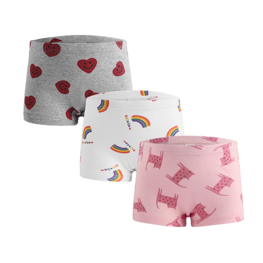 Kız Çocuk %100 Pamuk Boxer Külot - Küçük Çocuk ve Bebek İç Çamaşırı