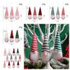Cute Gnome Faceless Doll Ornament Christmas Feature Xmas Tree Pendant  Dining Room