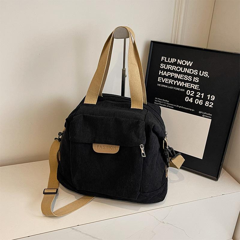 

Новая осенне-зимняя вельветовая сумка для женщин Простая сумка через плечо в форме ракушки Сумка через плечо