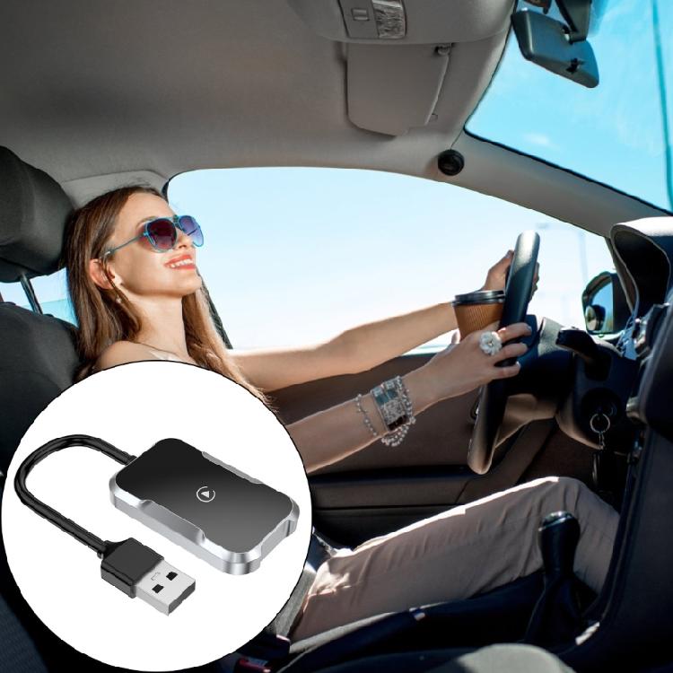 Plugs Play Cabled to Wireless Dongle Converter Adapter Quick Installation For Phone Fast Auto Pairing Enjoy Cable Frees