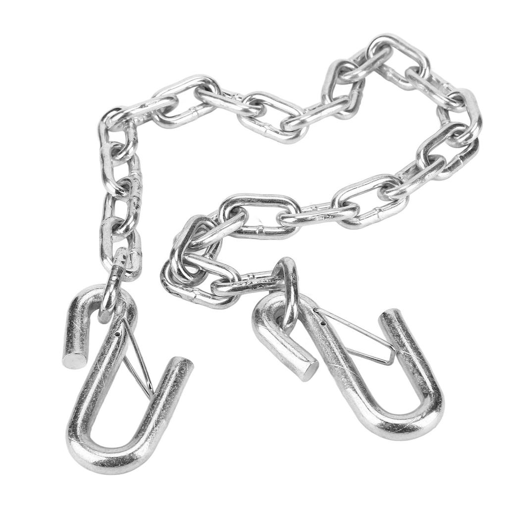 Yctze Trailer Safety Chain, 3500lb Tow Wire Rope with Tow Hook, Trailer Safety Chain,