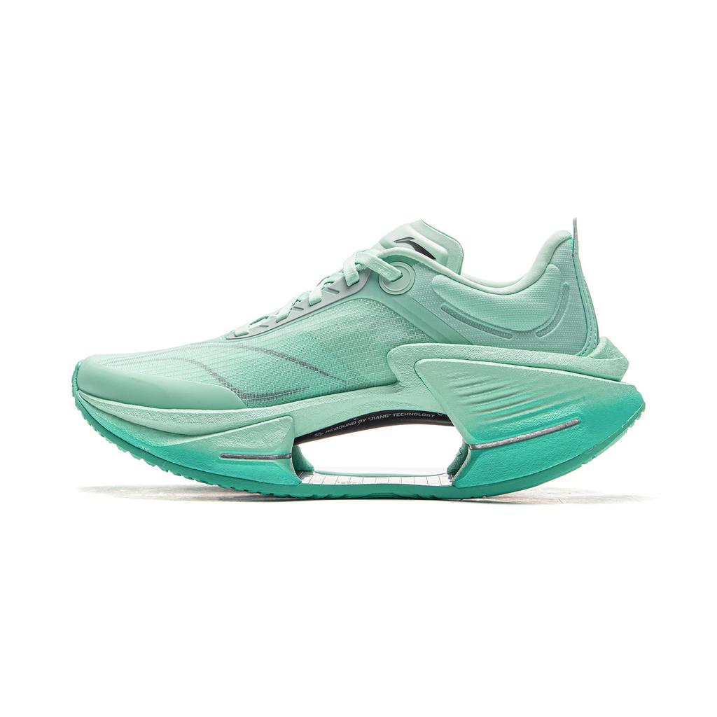 Li Ning Absolute Shadow 3 Essential Technology Professional Speed Training Running Shoes Women Sneakers Clear-Water-Green ARRV002-16