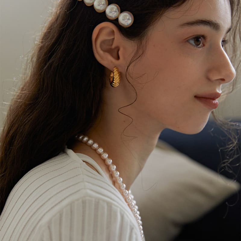 OVLA Aurora romantische fünf Perlen Haarnadel HP006