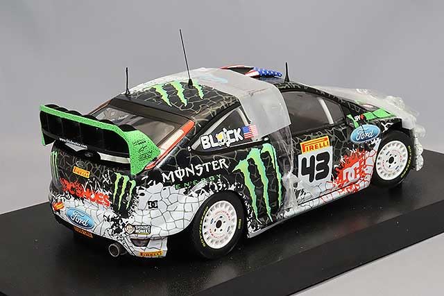 Sunstar Ford Focus RS 12 Petersburg Ken Block 3957 St. #43 1/18