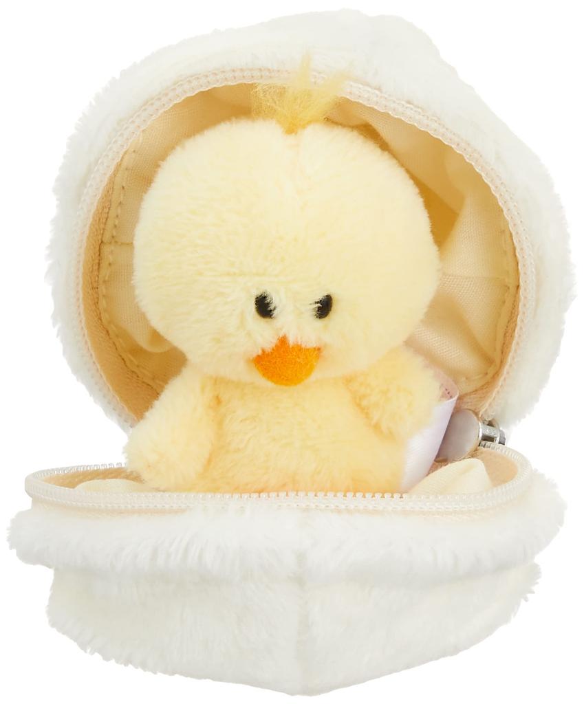 NICI Keyring BB Egg + Chick 7cm Bean Bag Plush Toy Mini Size Keychain