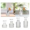 Glas-Knospenvasenhalter Klar Heimdekoration für Arbeitsplatte Wohnzimmer Geschenk
