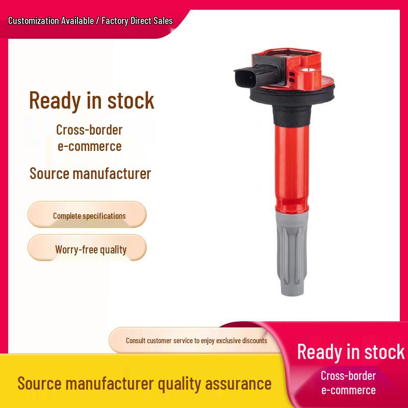 Red BR3Z-12029-A DG542 UF622 Ignition Coil for Ford 8-cylinder