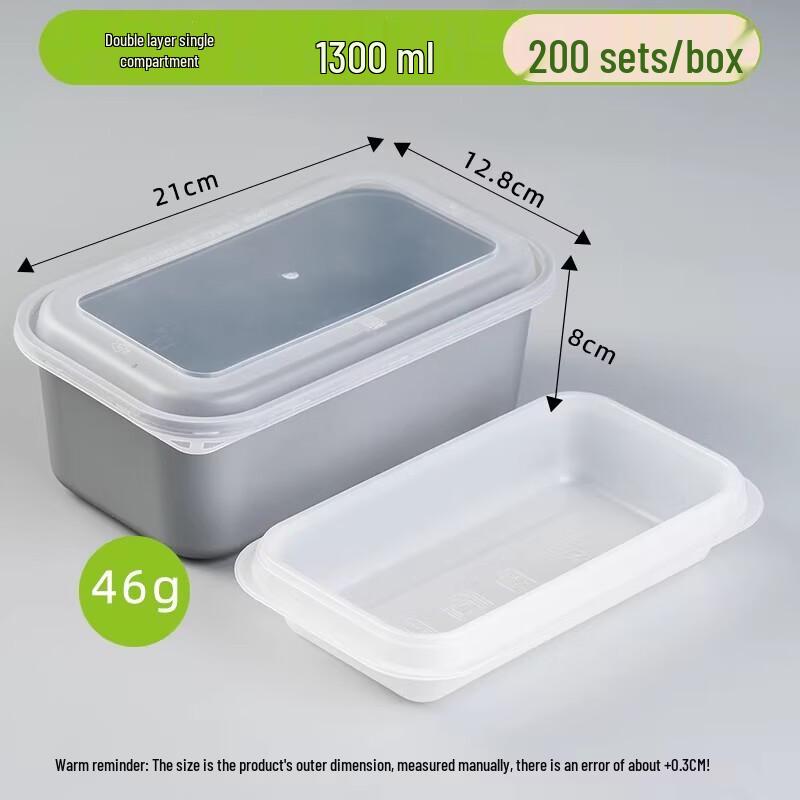 Miaojiayi Disposable Clear Plastic Food Containers