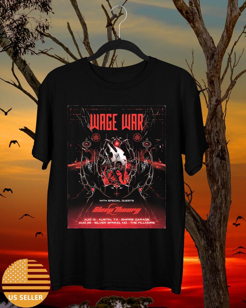 

Sleep Theory Band On Tour With Wage War Full Size S-5XL Unisex T-Shirt XXXL