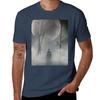 Edwardian Haunting Dreadful Horror Tshirt Work Basic Short Sleeve Top Tshirt