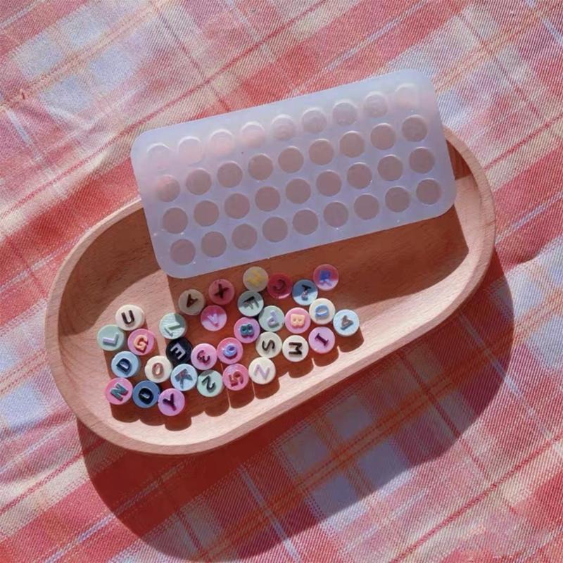 DIY Filler Letter Number Quicksand Silicone Epoxy Mold DIY Keychain Pendant Jewelry Crafting Mould for Valentines Gift