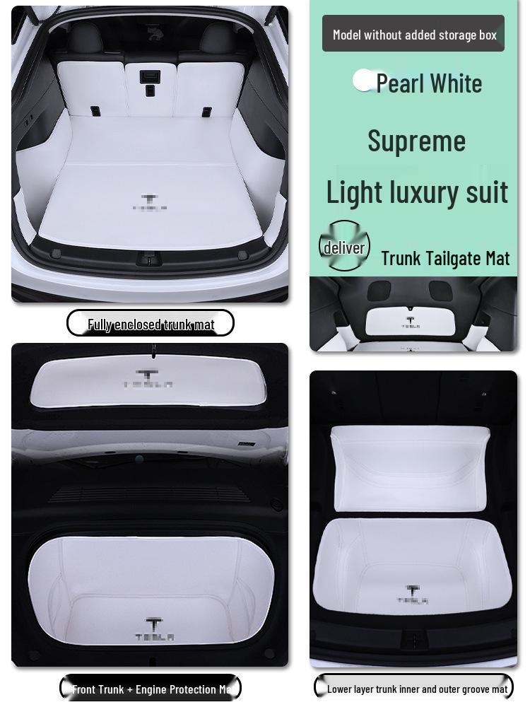 Full Coverage Trunk Mat for Tesla Model Y - Maodou Accessories