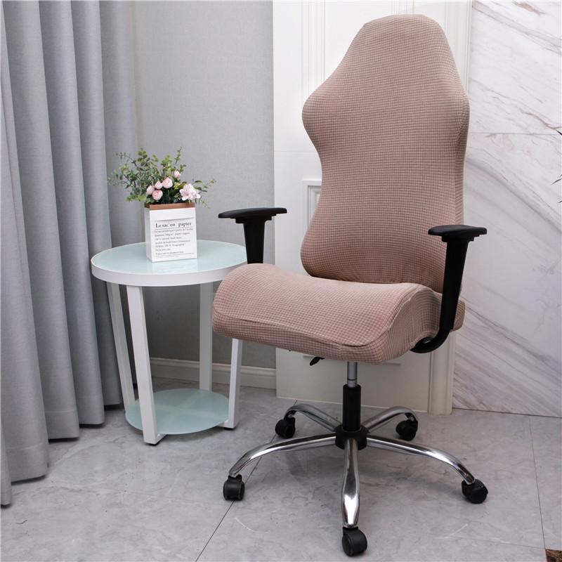 Elastic E-sports Chair Cover for Home Office Internet Cafe Armchair Thickened Cover for Computer Chair Dining Chair