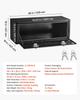Underbody Truck Tool Box, 1219 x 457 x 457 mm Heavy Duty Steel Trailer Storage Box with Lock & Keys, Waterproof Trailer Storage Organizer Under Body
