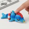 Sea Animal Toy 3D Printed Articulated Dolphin Figurine Swim Ring Fidget Toy Flexible Joints Decor for Backpack Handbag Purse Charm Swimming