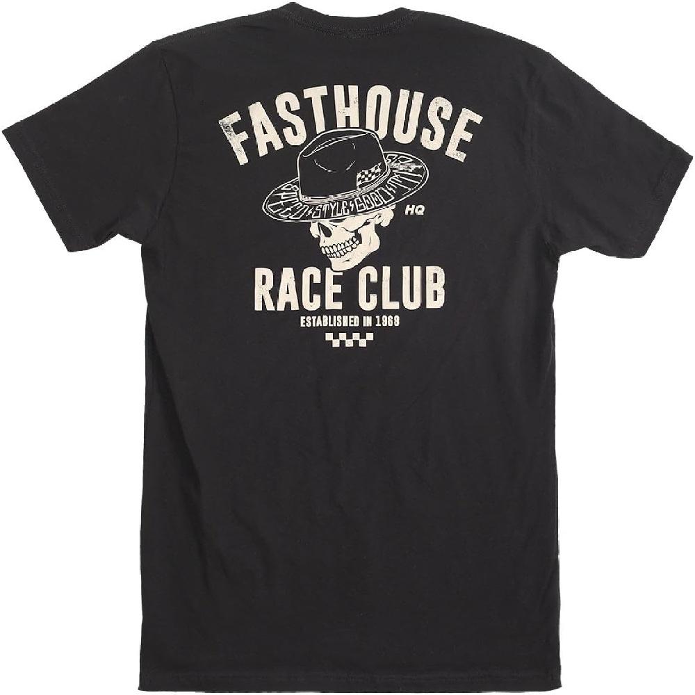 Футболка с коротким рукавом FASTHOUSE HQ Club S чёрный