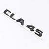 CDR1 2025 Hot New 3D ABS Black CLA45 Logo TURBO 4MATIC Badge Car Rear Star Sticker Trunk AMG Emblem For Mercedes Benz CLA 45 AMG W117
