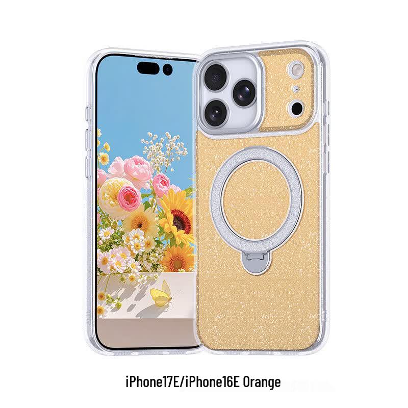 CAXITON Glitter Magnetic Rotating Stand Phone Case