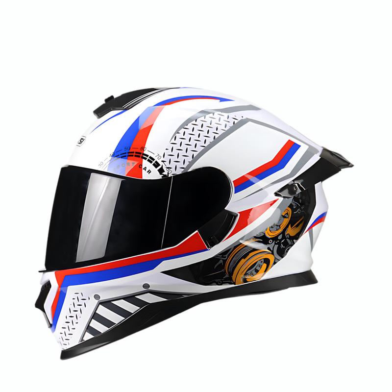 Huangu All-Season Dual-Visor Electric Scooter Helmet