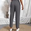 2026 Spring/Summer Women's Striped Elastic Waist Casual Pants