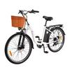 DYU C6 Electric Bike 350W Motor, 36V 12.5Ah Removable Battery, Max Range 40-70KM, 26*1.95 Inch Tires E-Bike