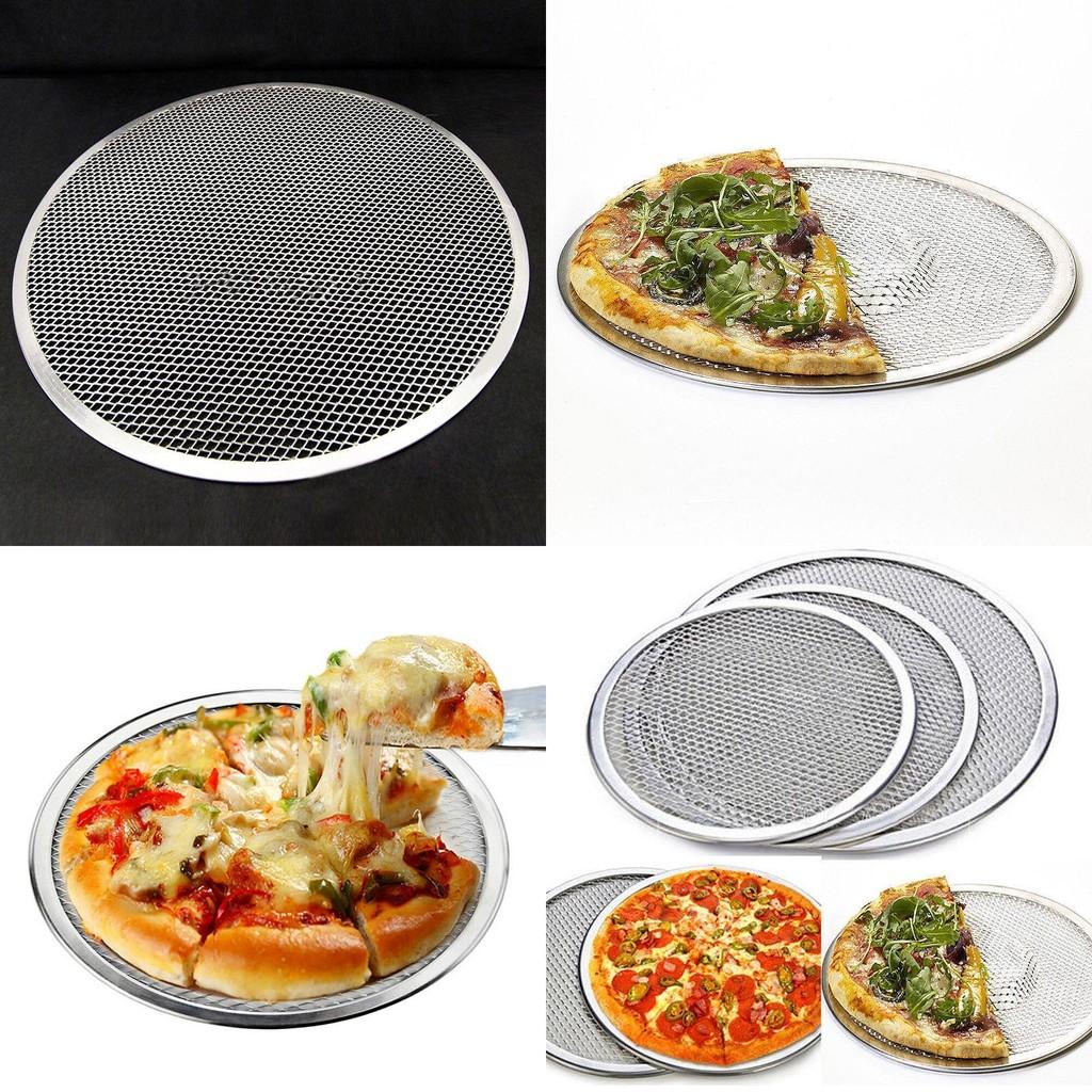 Aluminum Pizza Tray Round With Premium Material For Home Baking And Commercial Use