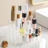 Transparent Acrylic Display Stand Pottery Storage Rack - Doll Clay Figurine Ladder Shelf for Makeup Organization Home Store
