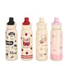 Leak Proof 600ml Insulated Bottle Small Mouth Coffee Thermos Mug Cartoon Vacuum cup  New Year Gift