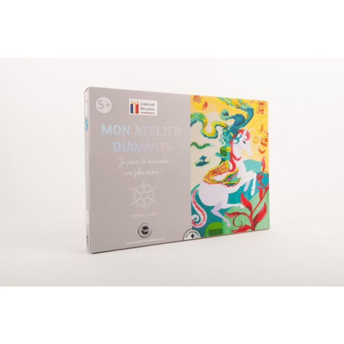 Creative Activities - Mermaid - Diamonds To Stick - Pink - For Children - Mixed