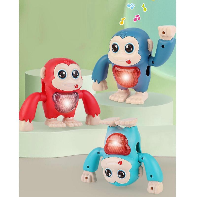 Funny Monkey Toy with 360 Rotatable Arms Musical Electric Monkey Toy Presents