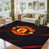 Tapis Velours Cristal Design Manchester United Tapis Décoratif Doux pour Chambre à Coucher Entrée